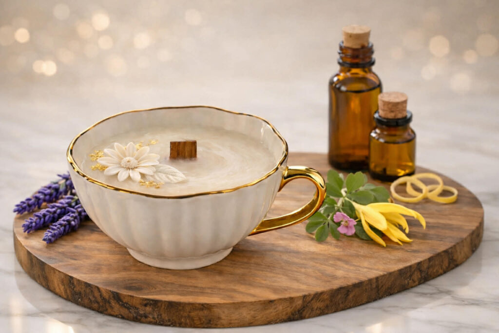 Bougie, création artisanale