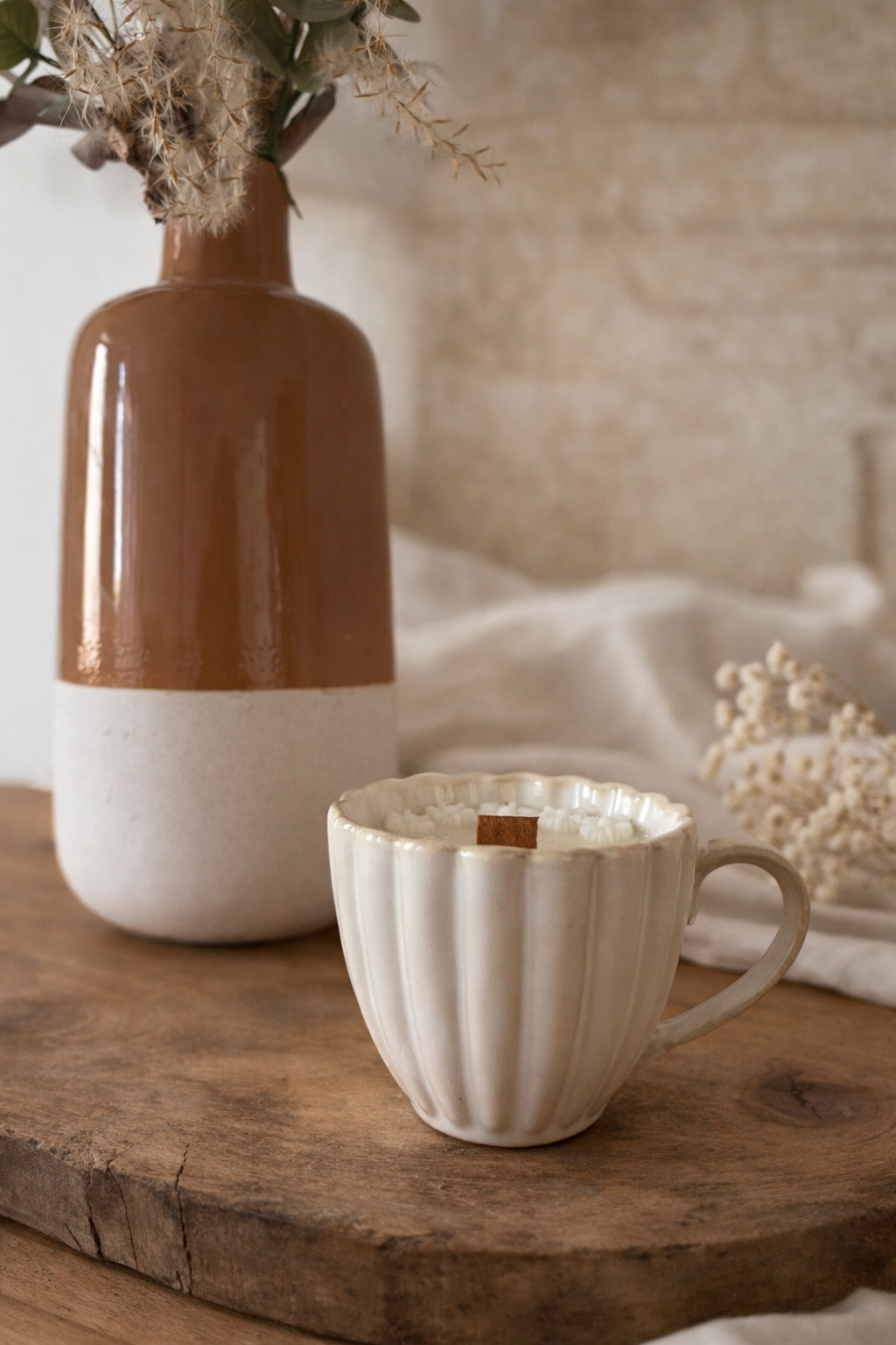 Lune Raffinée – Bougie parfumée au Jasmin